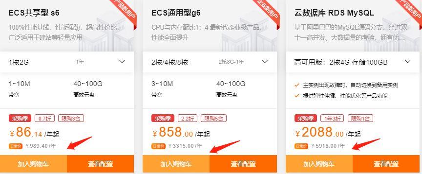 租服務(wù)器多少錢一年？